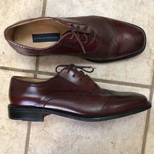 All Leather Men's Dress Shoes • Giorgio Brutini • leather upper & sole